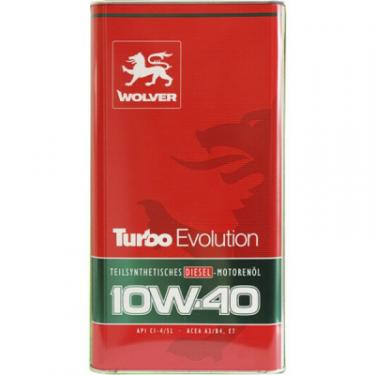 Моторное масло Wolver Turbo Evolution 10W-40 4л Фото