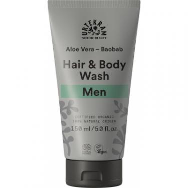 Шампунь Urtekram для волос и тела Баобаб и Алоэ Вера для мужчин 150 Фото