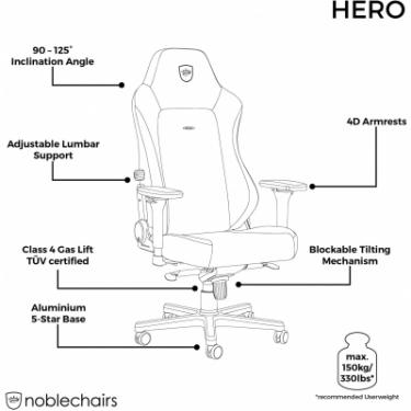 Кресло игровое Noblechairs Hero Doom Edition Фото 9
