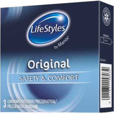 Презервативы LifeStyles Original 3 шт. Фото