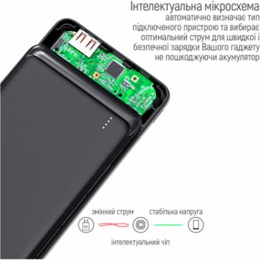 Батарея универсальная ColorWay 10 000 mAh Slim (USB QC3.0 + USB-C Power Delivery Фото 5