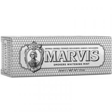 Зубная паста Marvis Отбеливающая мята для курильщиков 25 мл Фото 1