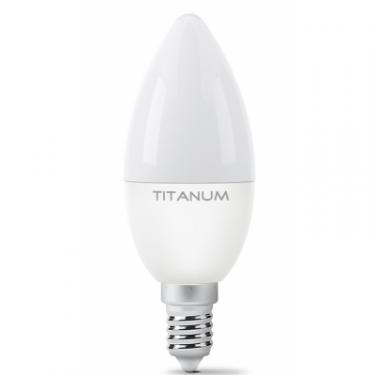 Лампочка TITANUM C37 6W E14 3000K Фото 1