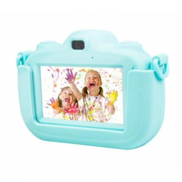 Интерактивная игрушка XoKo Цифровий фотоапарат із сенсерним дисплеєм блакитни Фото 4
