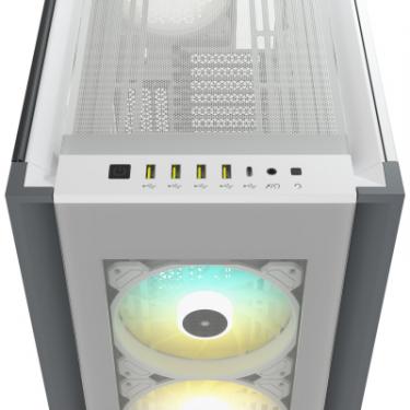 Корпус Corsair iCUE 7000X RGB Tempered Glass White Фото 2