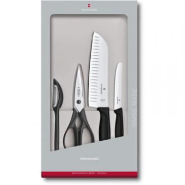 Набор ножей Victorinox SwissClassic Kitchen Set 4 шт Black Фото