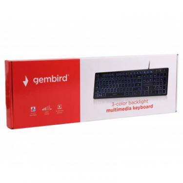 Клавиатура Gembird KB-UML3-01-UA Black Фото 4