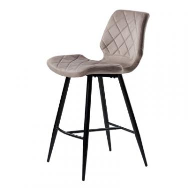 Кухонный стул Concepto Diamond напівбарний теплий сірий Фото