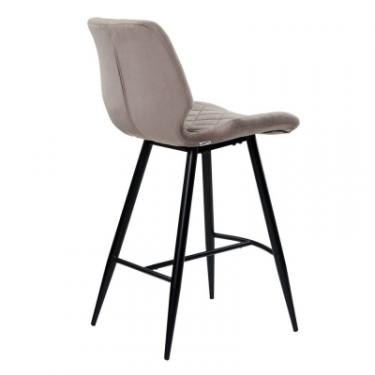 Кухонный стул Concepto Diamond напівбарний теплий сірий Фото 2