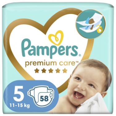 Подгузники Pampers Premium Care Junior Розмір 5 (11-16 кг) 58 шт Фото