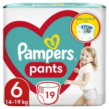 Подгузники Pampers трусики Pants Giant Розмір 6 (14-19 кг) 19 шт Фото