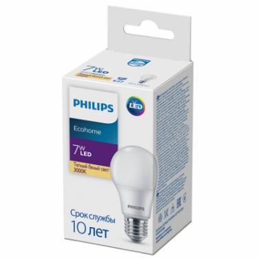 Лампочка Philips Ecohome LED Bulb 7W 500lm E27 830 RCA Фото 1