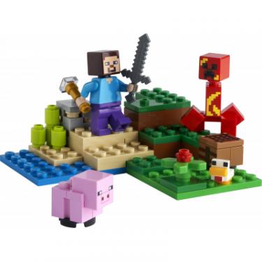 Конструктор LEGO Minecraft Пастка Кріпера 72 деталі Фото 1
