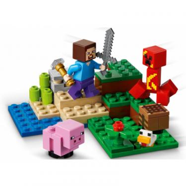 Конструктор LEGO Minecraft Пастка Кріпера 72 деталі Фото 2