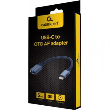 Дата кабель Cablexpert OTG USB 3.0 AF to Type-C 0.15m Фото 2