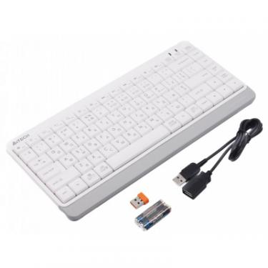 Клавиатура A4Tech FBK11 Wireless White Фото 1