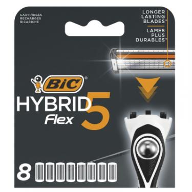 Сменные кассеты Bic Flex 5 Hybrid 8 шт. Фото