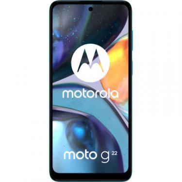 Мобильный телефон Motorola G22 4/64GB Iceberg Blue Фото