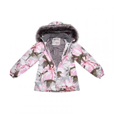 Куртка Huppa LOORE 17970030 рожевий з принтом 104 Фото 2