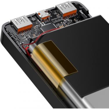 Батарея универсальная Baseus Bipow 20000mAh, PD/20W, QC3.0/USB-C, 2*USB-A/3A(ma Фото 5