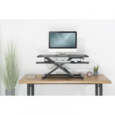 Столик для ноутбука Digitus Ergonomic Workspace Riser, 11-46cm, black Фото 1