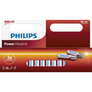Батарейка Philips AAA Power Alkaline 1.5V LR03 * 12 Фото