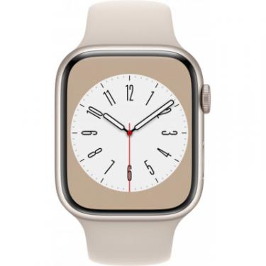 Смарт-часы Apple Watch Series 8 GPS 45mm Starlight Aluminium Case w Фото 1