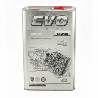 Моторное масло EVO E5 10W-40 SM/CF 4L Фото 1