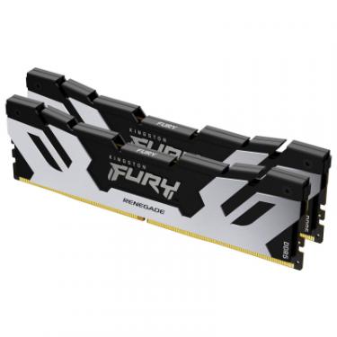 Модуль памяти для компьютера Kingston Fury (ex.HyperX) DDR5 32GB (2x16GB) 6000 MHz FURY Renegade Silver Фото 1