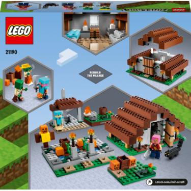 Конструктор LEGO Minecraft Покинуте село 422 деталей Фото 9
