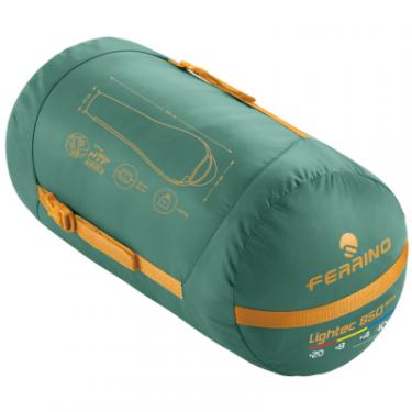 Спальный мешок Ferrino Lightec SM 850 +4C Green/Yellow Left Фото 2