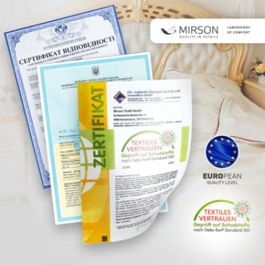 Простынь MirSon Сатин Premium 22-1143 Perrayn 200x220 см Фото 4