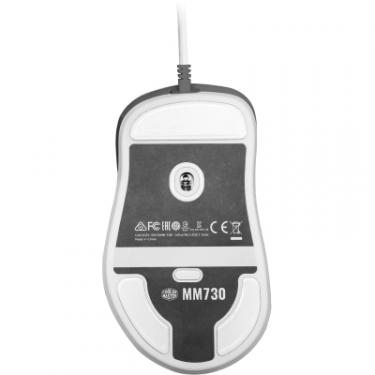 Мышка CoolerMaster MM730 USB White/Gray Фото 5
