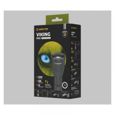 Фонарь Armytek Viking Pro Marnet USB Warm Фото 2