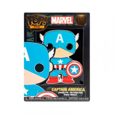 Пин Funko Pop серії Marvel Капітан Америка Фото 2