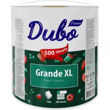 Бумажные полотенца Диво Premio Grande XL 2 шари 500 відривів 1 рулон Фото