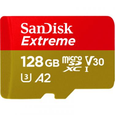 Карта памяти SanDisk 128GB microSD class 10 UHS-I U3 Extreme Фото