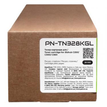 Тонер-картридж Patron Konica Minolta TN-328 Green Label, Black Фото 2