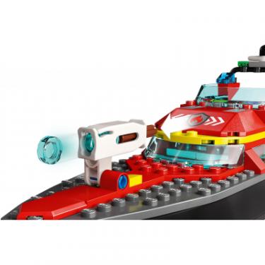 Конструктор LEGO City Човен пожежної бригади 144 деталі Фото 4