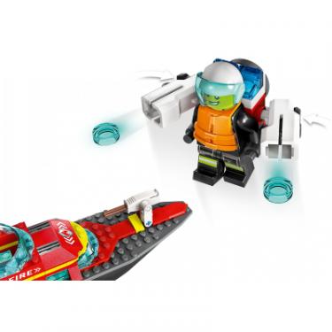 Конструктор LEGO City Човен пожежної бригади 144 деталі Фото 5
