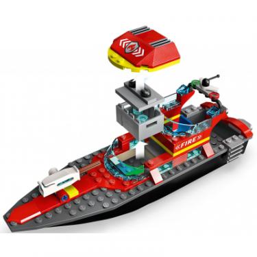 Конструктор LEGO City Човен пожежної бригади 144 деталі Фото 6