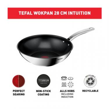 Сковорода Tefal Intuition Wok 28 см Фото 5