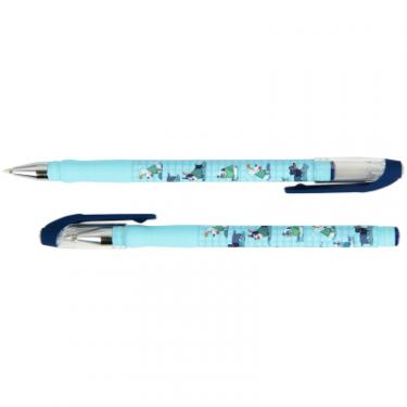 Ручка шариковая Axent Dogs, синя Фото 2