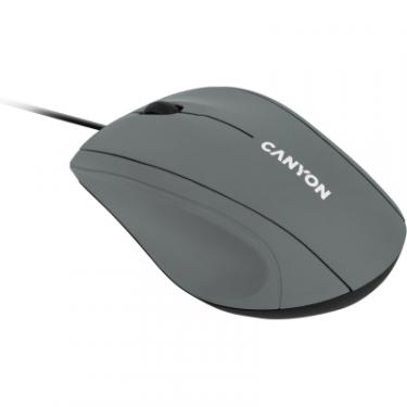 Мышка Canyon M-05 USB Dark Grey Фото