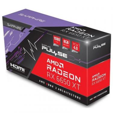 Видеокарта Sapphire Radeon RX 6650 XT 8Gb PULSE DUAL Фото 6