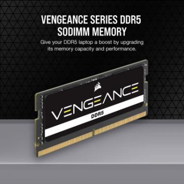 Модуль памяти для ноутбука Corsair SoDIMM DDR5 16GB 4800 MHz Vengeance Фото 4