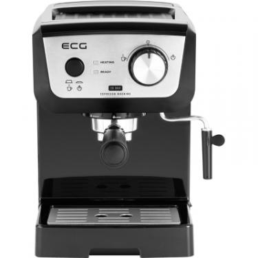 Рожковая кофеварка эспрессо ECG ESP 20101 Black Фото 1