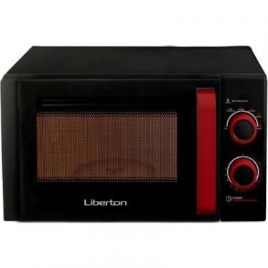 Микроволновая печь Liberton LMW-2082M black red Фото