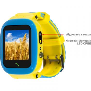 Смарт-часы Amigo GO004 GLORY Splashproof Camera+LED Blue-Yellow Фото 4