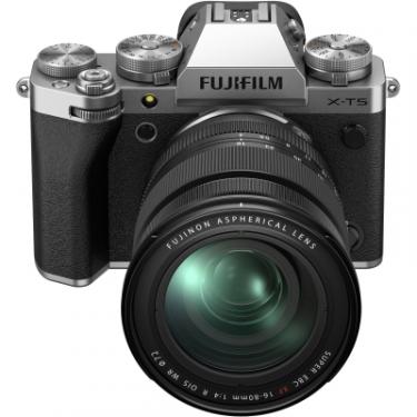 Цифровой фотоаппарат Fujifilm X-T5 + XF 16-80 F4 Kit Silver Фото 3